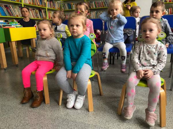 Wyjście do biblioteki miejskiej w Ozimku 